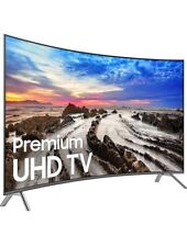 Samsung UA-65MU8500 65" Curved Multisystem LED 4K Smart TV, used for sale  Shipping to South Africa