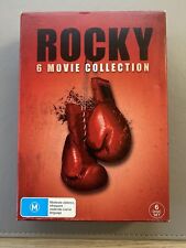 Rocky 6 Movie Collection Boxset (DVD 2006 6 discos) Sylvester Stallone Region 4 comprar usado  Enviando para Brazil