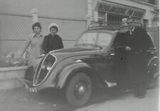 FRANCE Famille Voiture Peugeot 202 c1950 Photo Stereo Plaque Vintage V36n2 segunda mano  Embacar hacia Argentina