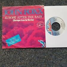 Vinil Single 7" John Foxx/ Ultravox - Europa depois da chuva/Dancando como uma arma comprar usado  Enviando para Brazil