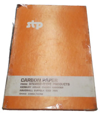 Stp carbon paper for sale  BATLEY