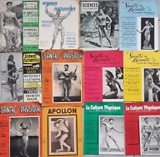 Magazines ancien musculation d'occasion  Dieppe
