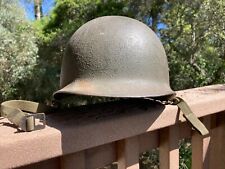 Capacete original da Segunda Guerra Mundial EUA equipamento de campo RS SB comprar usado  Enviando para Brazil