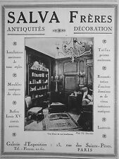 Publicité 1928 salva d'occasion  Longueil-Sainte-Marie