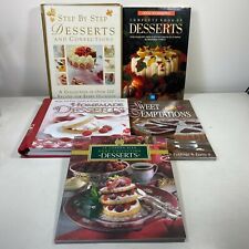 Lote com 5 livros de receitas caseiras sobremesas confecções doces tentações comprar usado  Enviando para Brazil