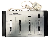 Mixer de som estéreo Radio Shack 4 canais 32-2056 comprar usado  Enviando para Brazil