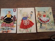 Cartes postales brodees d'occasion  Voves
