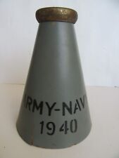 Vintage 1940 Army Navy College Football Game Megaphone / Bullhorn Souvenir for sale  Shipping to South Africa
