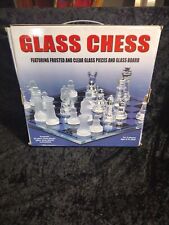Glass chess set for sale  Andover