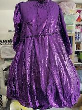 Purple sequin pantomime for sale  BLACKPOOL