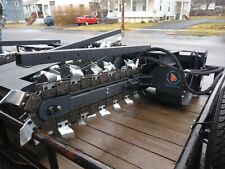 New 48" Wolverine Skidsteer trencher skid steer quick attach trench digger for sale  Auburn