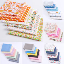7PCS Bundles Fabric Fat Quarters 100% Cotton Floral Dress DIY Craft Quilt Sewing for sale  Shipping to Canada