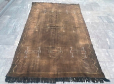 Vintage Moroccan Kilim,Silk Kilim,Sabra Kilim,Traditional Kilim 5x8 ft Free Ship, used for sale  Shipping to South Africa