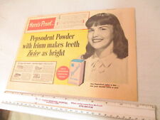 Newspaper pepsodent tooth for sale  Wentzville