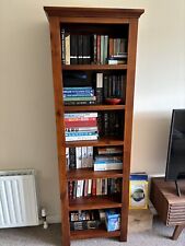 Solid pine bookcase for sale  WARWICK