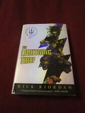 The Lightning Thief por Rick Riordan (2005, HC) ASSINADO primeira impressão Percy Jackson comprar usado  Enviando para Brazil