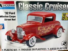 Used, Monogram 85-0887 1932 Ford Coupe 3 Window Street Rod kit McM 1/25 Niob for sale  Shipping to South Africa