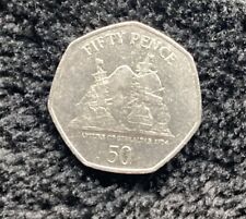 Gibraltar 50p fifty for sale  YORK