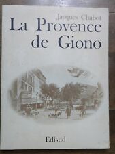 Provence giono jacques d'occasion  Lunel