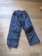 Kids Dynamic motorcycle trousers/pants size XS kids Black with armor etc for sale  ABERLOUR