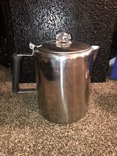 Used, STAINLESS STEEL 12 CUP STOVE TOP COFFEE POT PERCOLATOR for sale  Shipping to South Africa