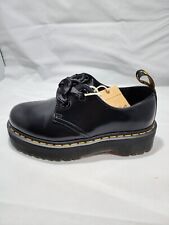 Dr. Martens Holly Leather Platform Shoes In Black (25234001) - Women's US Size 8 for sale  Shipping to South Africa