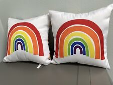 Rainbow throw pillows14 for sale  Orlando