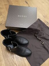 Schwarze stiefeletten gucci gebraucht kaufen  Düsseldorf