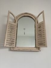 rustic white mirror for sale  BATH