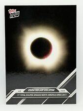 💥 2024 Topps Now #SOL1 Eclipse Solar Eclipse Total en América del Norte segunda mano  Embacar hacia Mexico