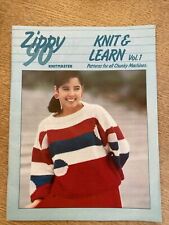 Knitmaster zippy booklet for sale  BRISTOL