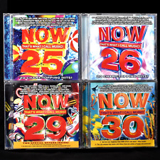 Lote de 4 CDs NOW Thats What I Call Music #25, 26, 29 30 2000's Pop Rock Music comprar usado  Enviando para Brazil
