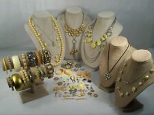 Vintage yellow necklaces for sale  Provo
