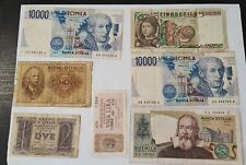 Banconote italiane lire usato  Roma