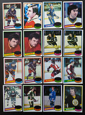 1980-81 Topps Hockey.....Unscratched Commons.... U Pick 1-264 Complete Your Set na sprzedaż  Wysyłka do Poland