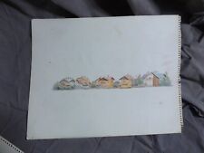 1940s original watercolor for sale  Wallingford