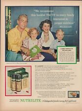 1954 Suplemento Alimentar Nutrilite Vitamina Estampa Vintage Anúncio Alan Ladd Betty Branco EUA comprar usado  Enviando para Brazil