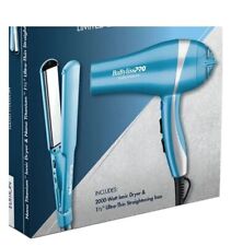 Babyliss PRO Nano Titanium Flat Iron and Hairdryer Combo for sale  Shipping to South Africa