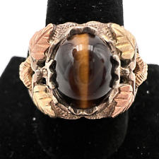 tiger eye gold ring for sale  USA