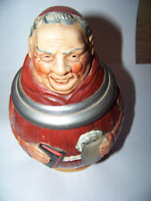 Antique German Reinhold Merkelbach Lidded Figural Monk Character Beer Stein .5L for sale  Shipping to South Africa