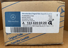 FABRICANTE DE EQUIPOS ORIGINALES Mercedes-Benz Juego de pastillas de freno de disco delantero - #163 420 03 20 - Se adapta a ML Clase 98-05 segunda mano  Embacar hacia Mexico