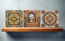 Sicilian ceramic backsplash for sale  Shipping to Ireland