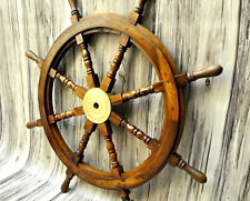 Wooden nautical captain for sale  Denver