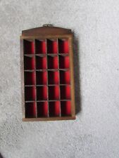 Thimble  Display  Rack holds 20 thimbles, used for sale  LEICESTER