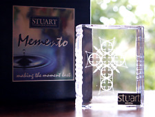 Stuart crystal memento for sale  NORTHOLT
