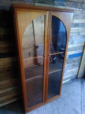 Vintage teak display for sale  BIGGLESWADE