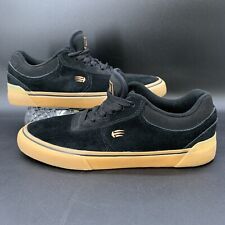 ETNIES JOSLIN VULC SNEAKER MEN SIZE 9 US BLACK, GUM SUEDE LOW TOP SKATE SHOES for sale  Shipping to South Africa