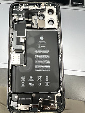 Custodia posteriore posteriore posteriore originale iPhone 12 Pro MAX con parti blu grado B usato  Spedire a Italy