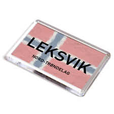 Fridge magnet leksvik usato  Spedire a Italy