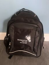 Badminton black rucksack for sale  WASHINGTON